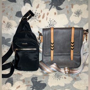 Kedzie NWOT Crossbody & Backpack Bag